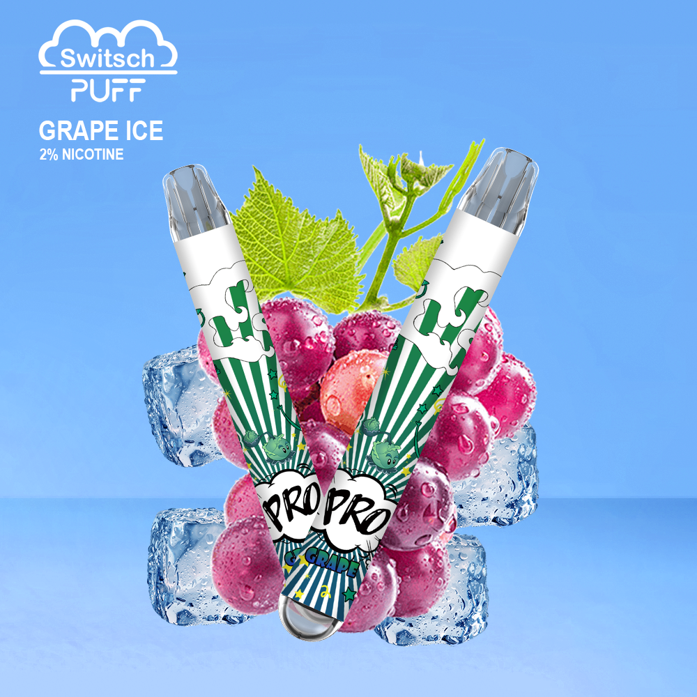 GRAPE ICE - Switsch PUFF 2%
