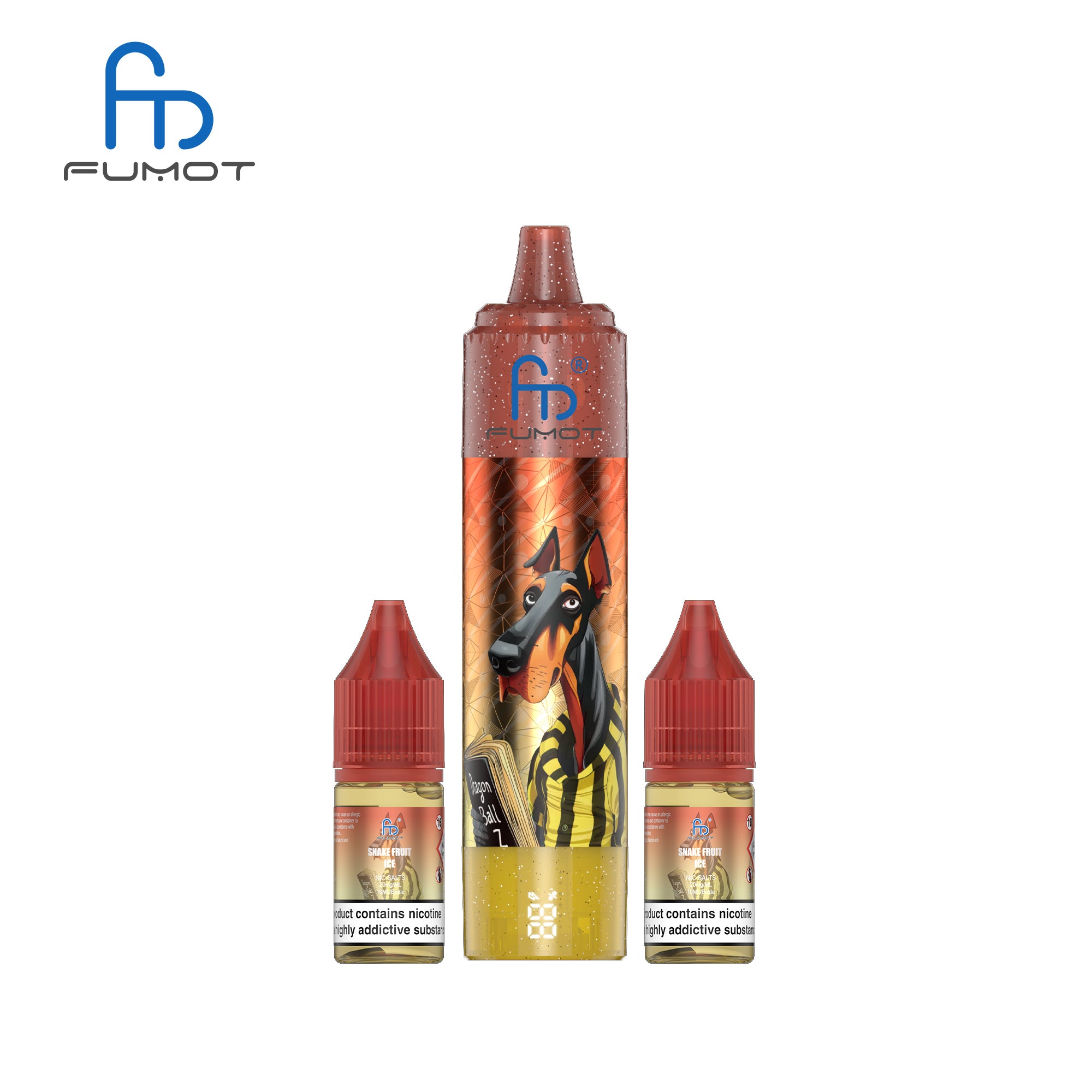 Snake Fruit Ice - CIGARETTE ÉLECTRONIQUES RECHARGEABLE - Fumot Doberman
