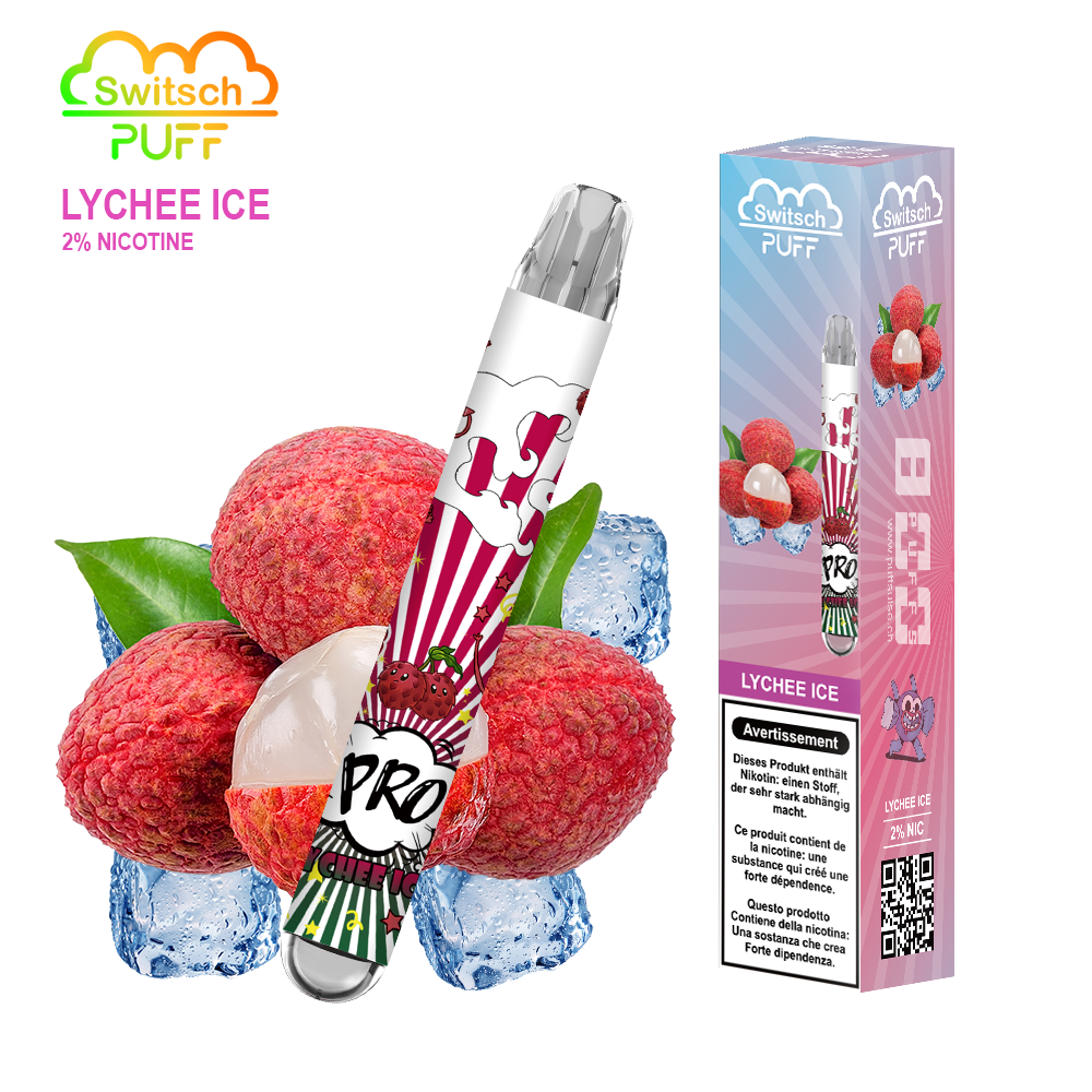 LYCHEE ICE - Switsch PUFF 2%