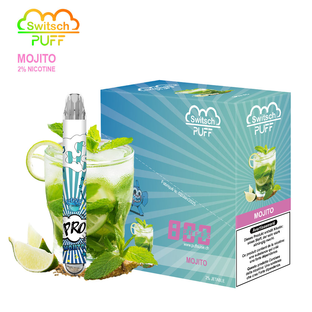 MOJITO - Switsch PUFF 2%