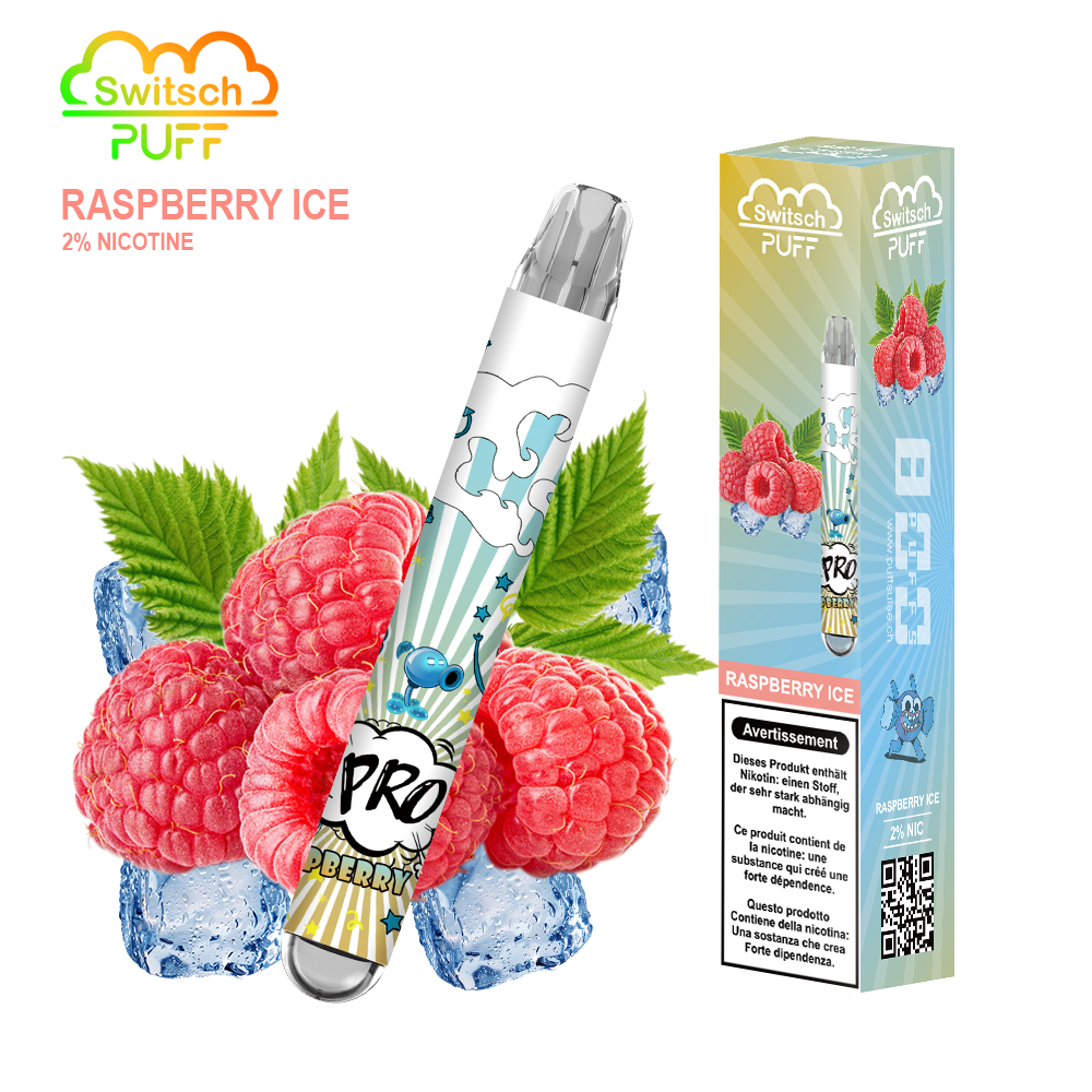 HIMBEEREIS - Switsch PUFF 2%