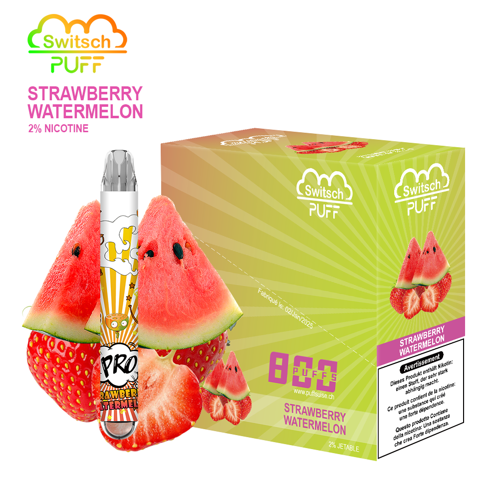 STRAWBERRY WATERMELON - Switsch PUFF 2%