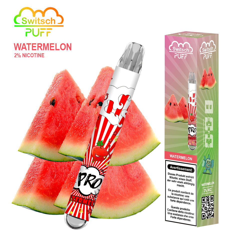 WATERMELON - Switsch PUFF 2%