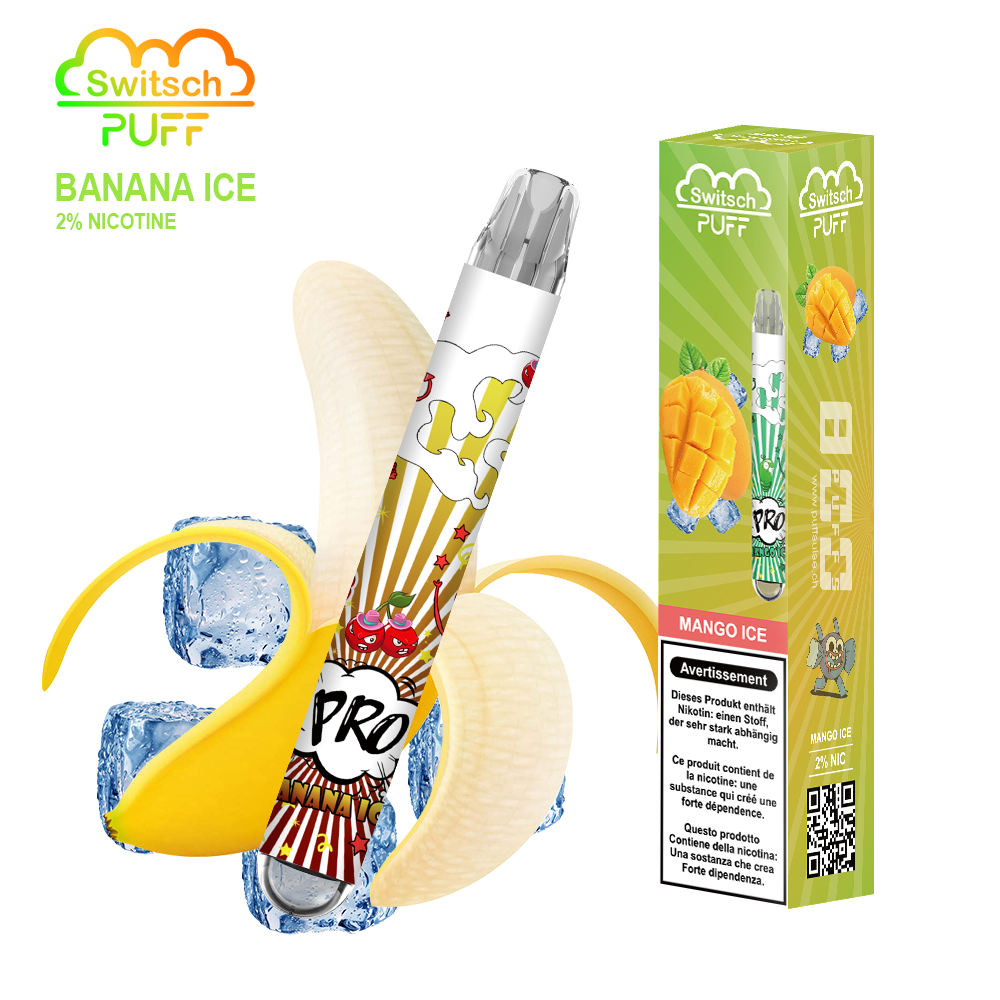 Banana Ice - Switsch PUFF 2%