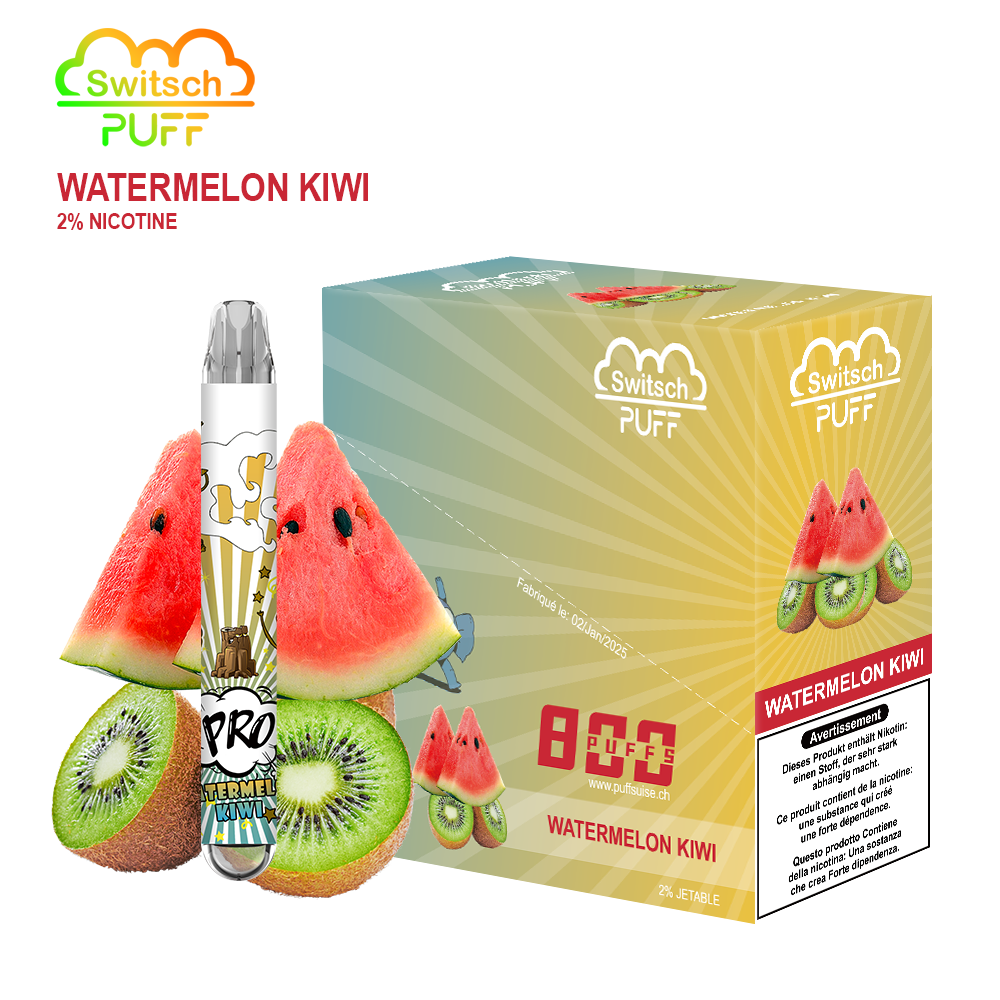 WATERMELON KIWI - Switsch PUFF 2%