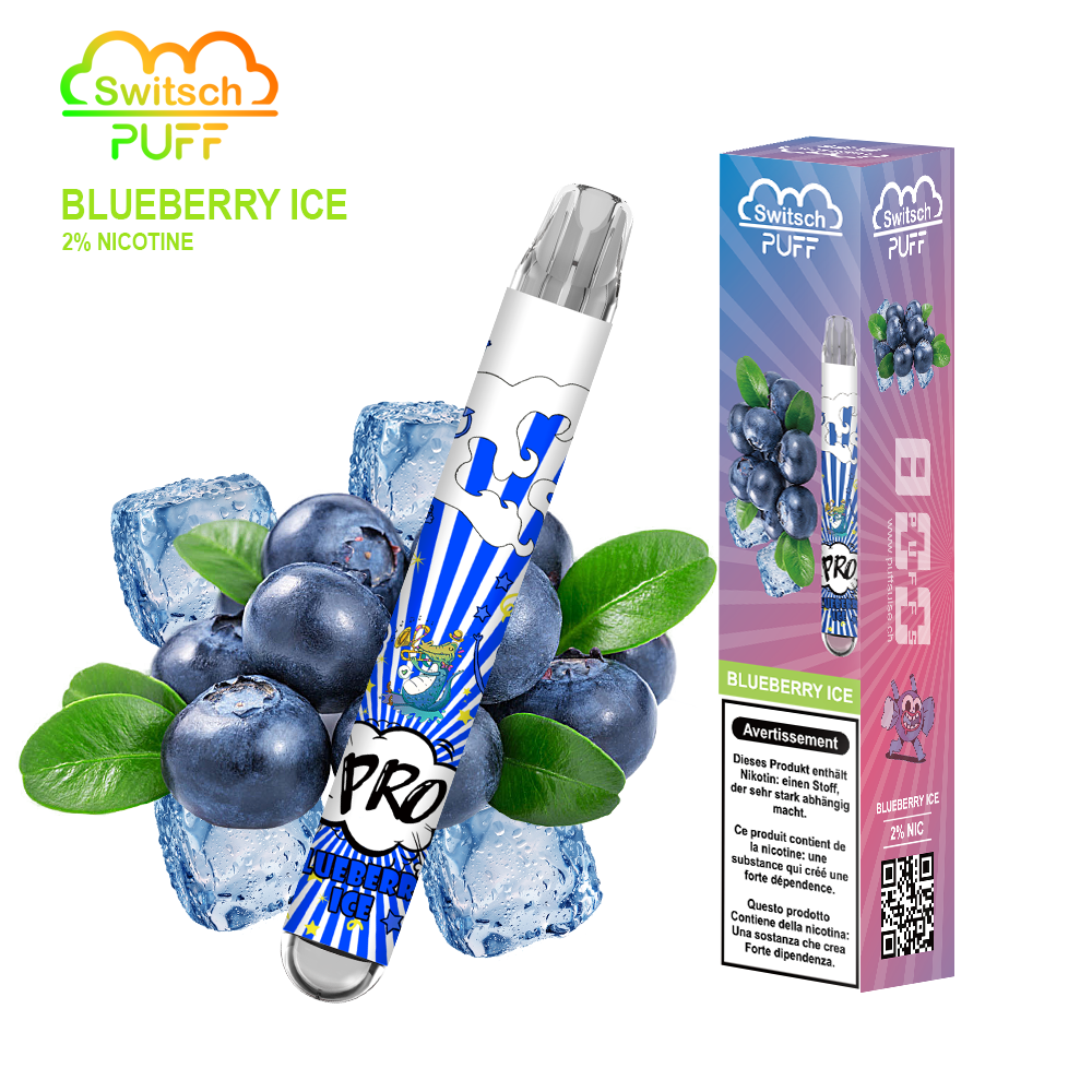 BLAUBEER-EIS - Switsch PUFF 2%