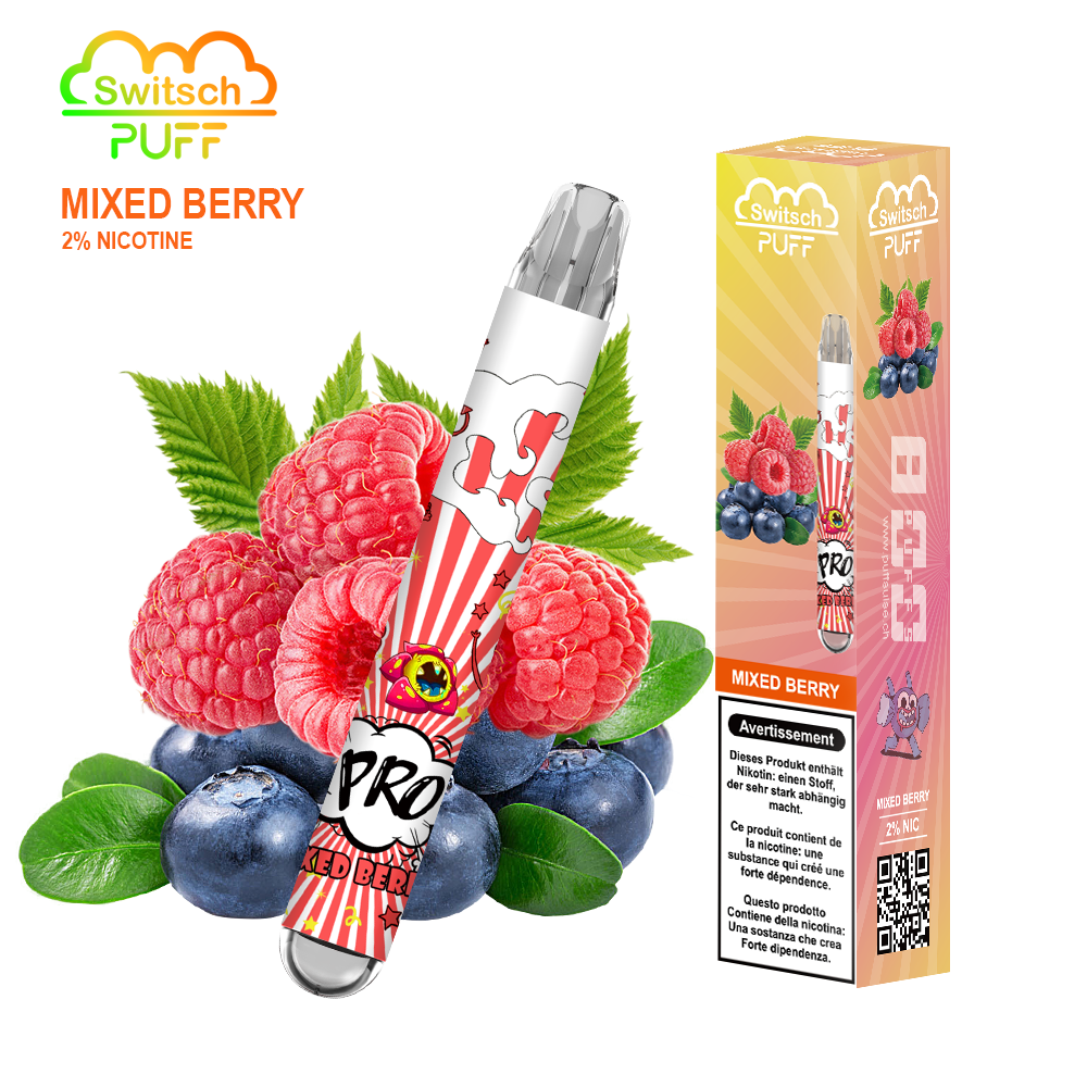 MIXED BERRY - Switsch PUFF 2%