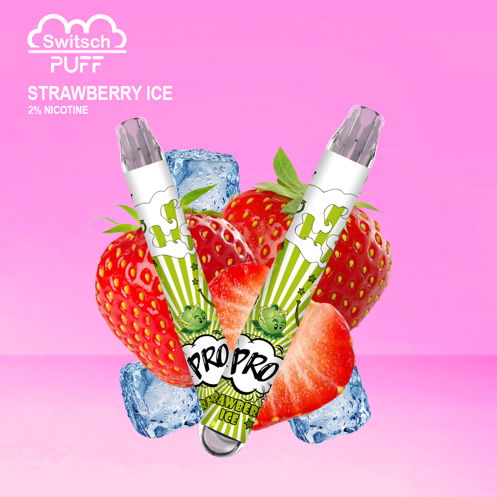 ERDBEEREIS - Switsch PUFF 2%