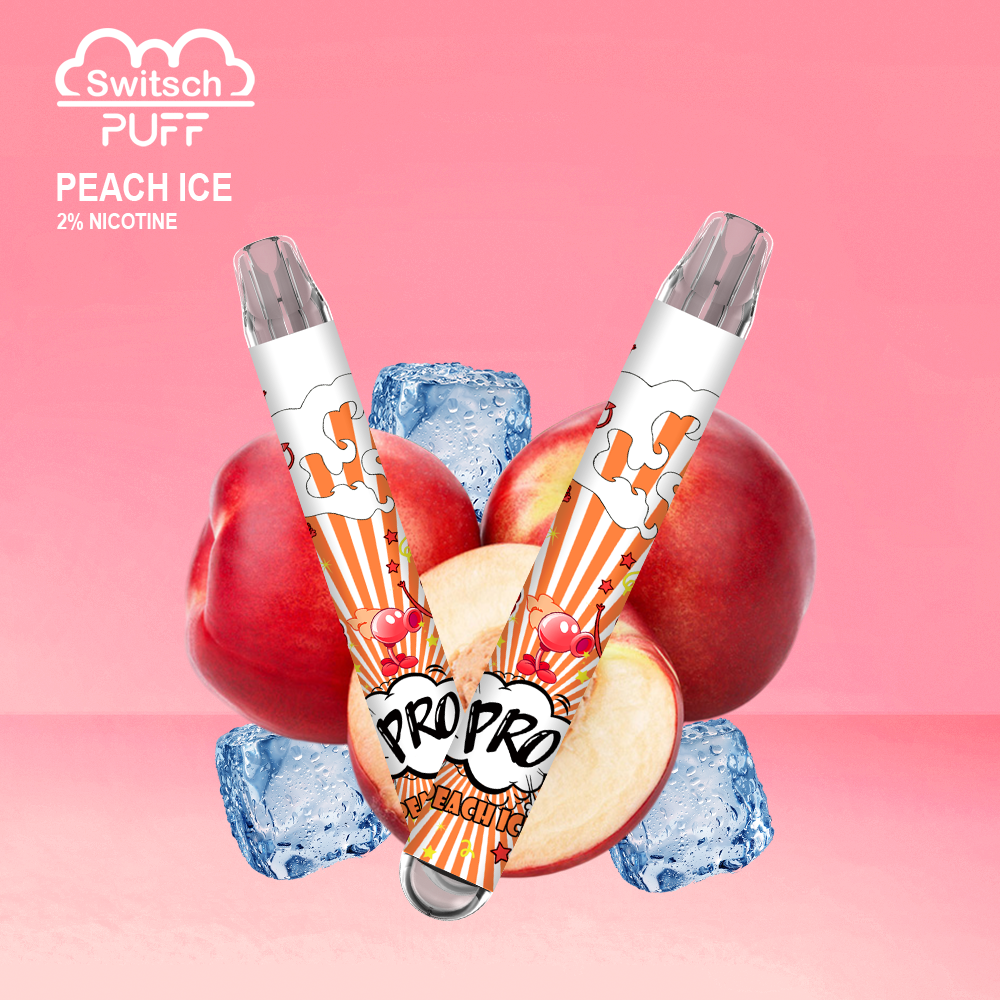 PEACH ICE - Switsch PUFF 2%