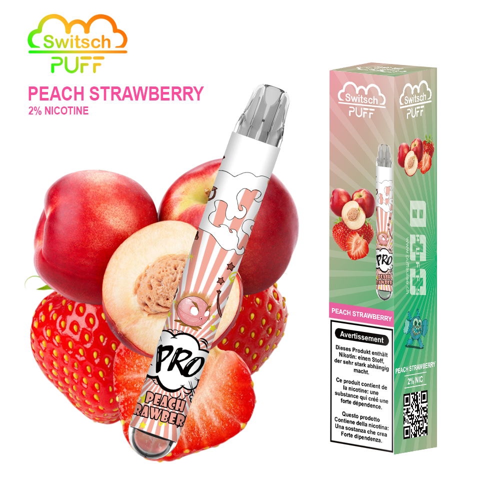 PESCA E FRAGOLA - Switsch PUFF 2%
