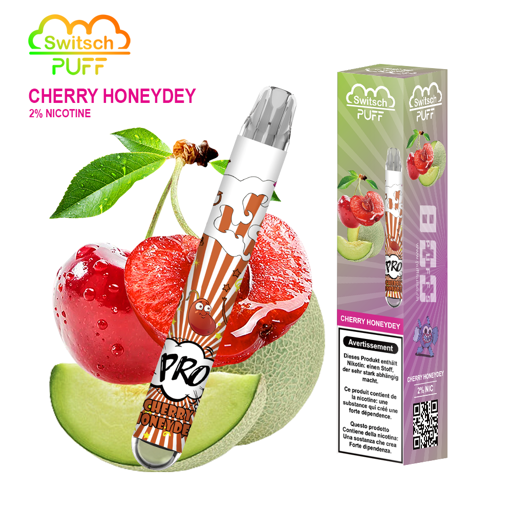 CHERRY HONEYDEW - Switsch PUFF 2%
