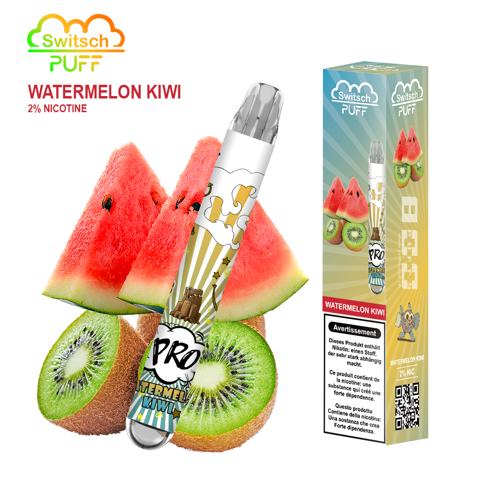 WATERMELON KIWI - Switsch PUFF 2%