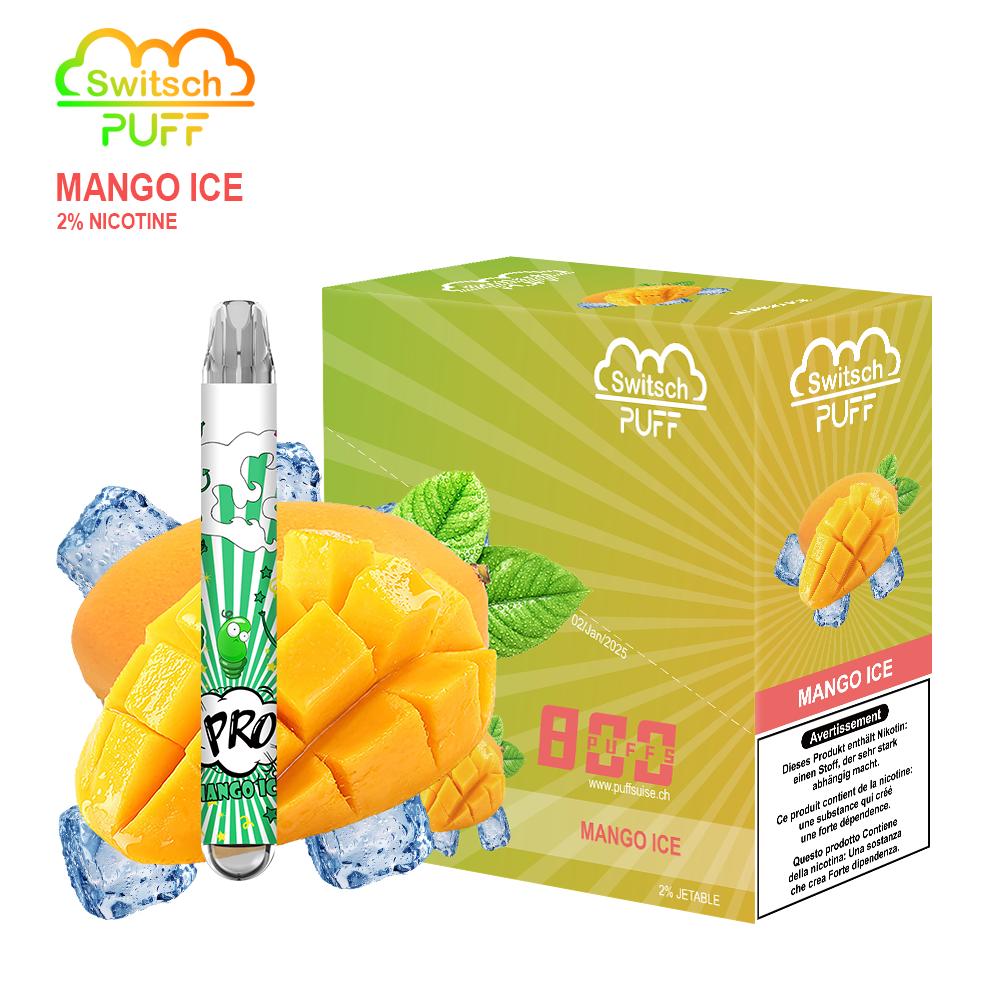 MANGO ICE - Switsch PUFF 2%