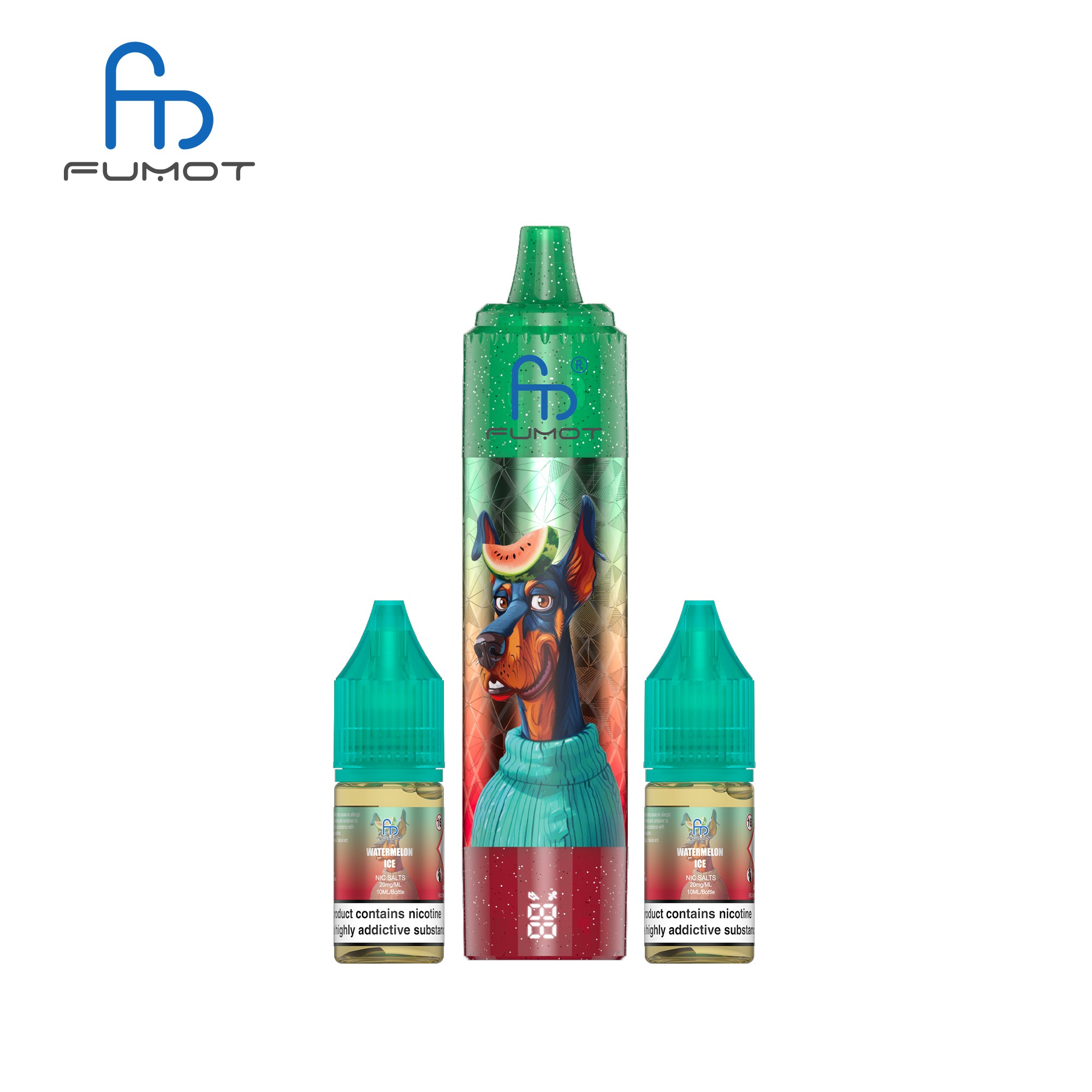Watermelon Ice - RECHARGEABLE ELECTRONIC CIGARETTES - Fumot Dobermam