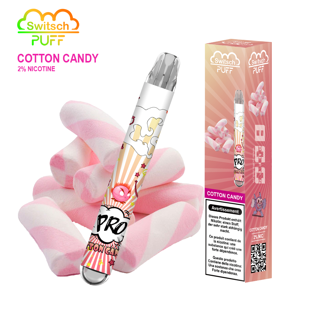 COTTON CANDY - Switsch PUFF 2%