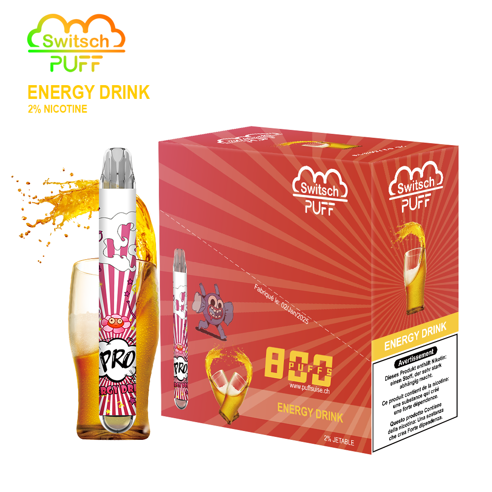 ENERGY DRINK - Switsch PUFF 2%