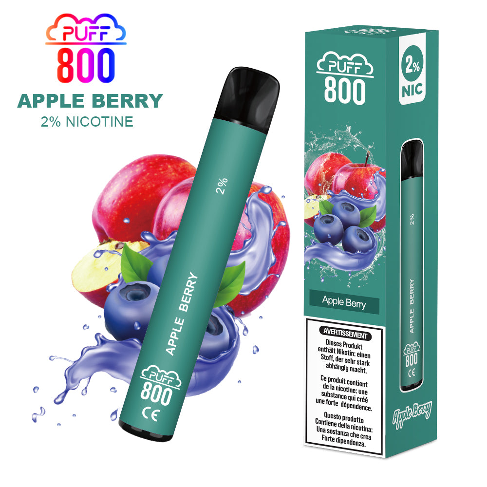 Apple Berry - Puff 800 2%