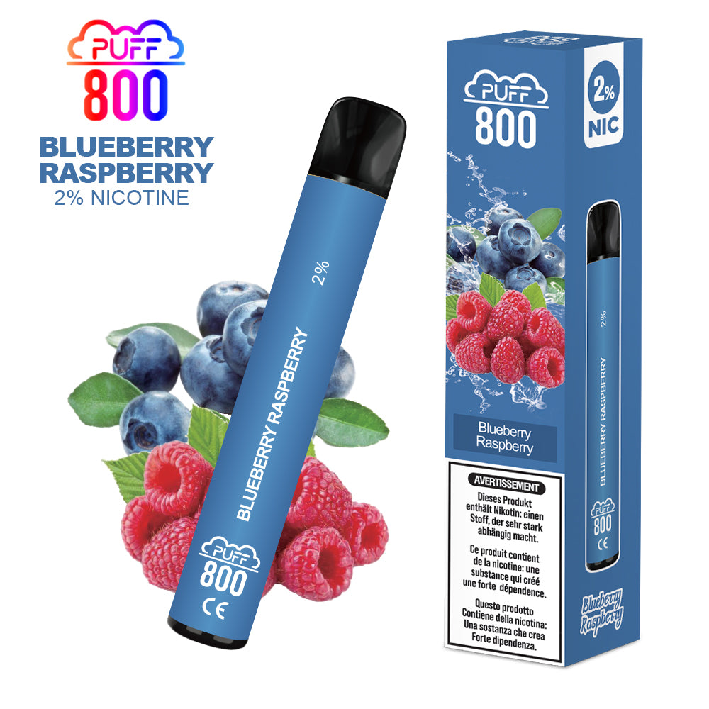 Blueberry Raspberry - Puff 800 2%