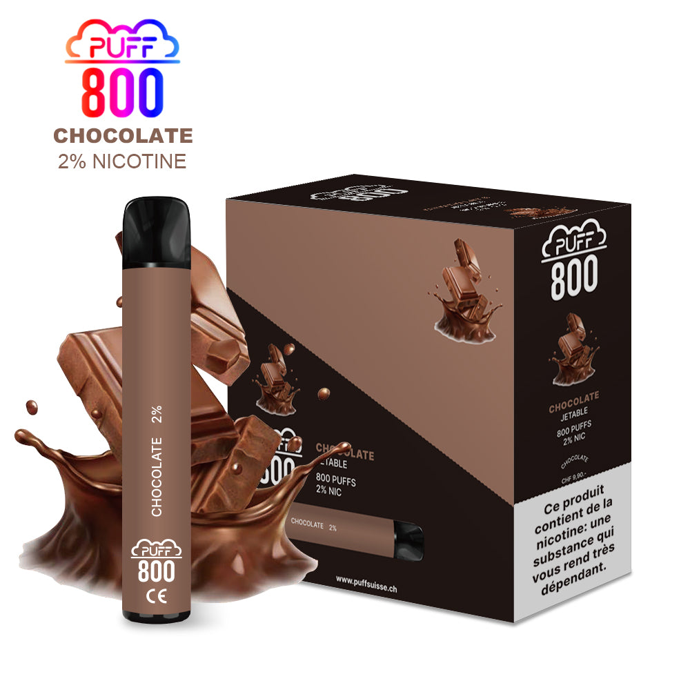 CHOCOLATE - Puff 800 2% | puff 800 2%,puff 800 2% nicotine,puff8002%