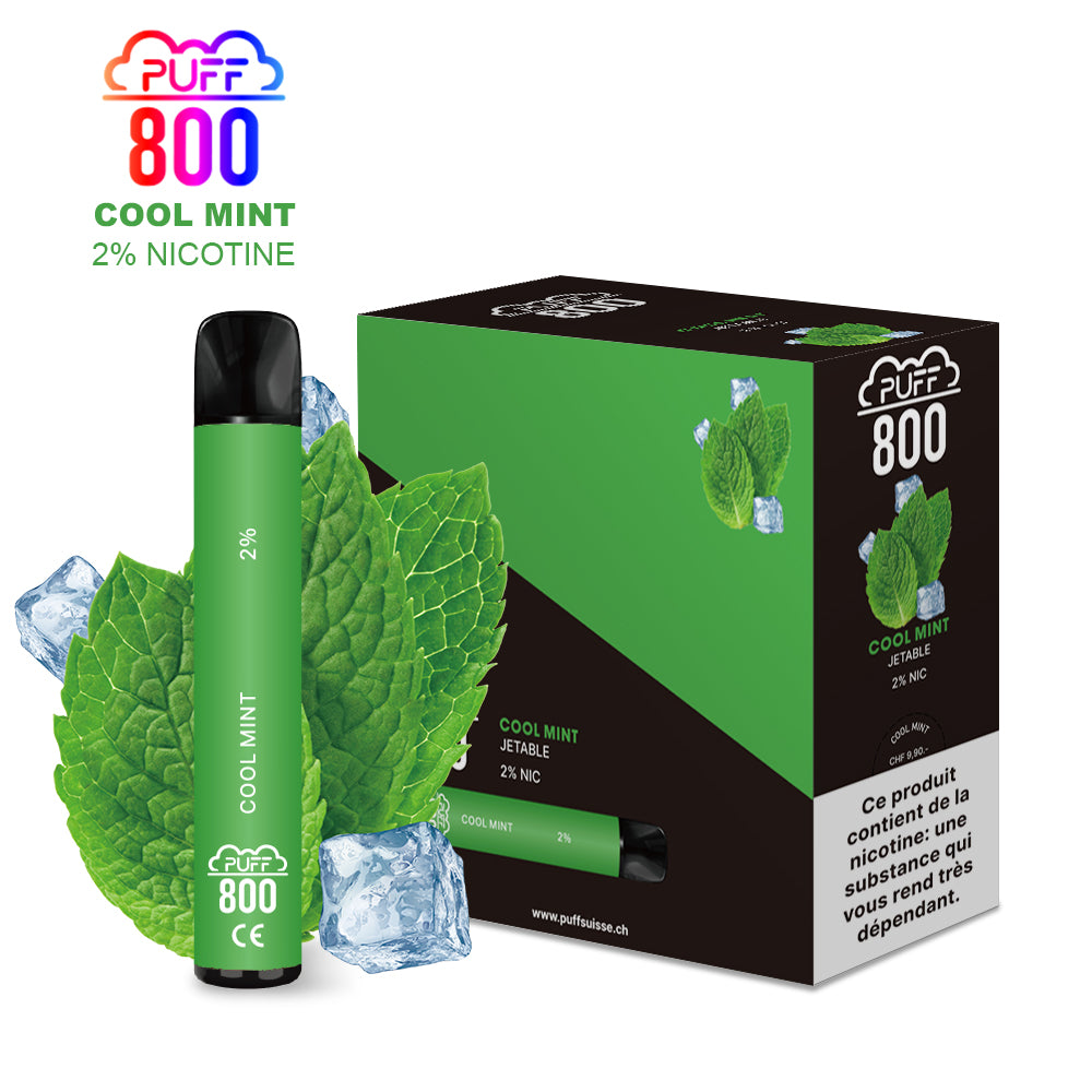 COOL MINT - Puff 800 2% | puff 800 2%,puff 800 2% nicotine,puff8002%