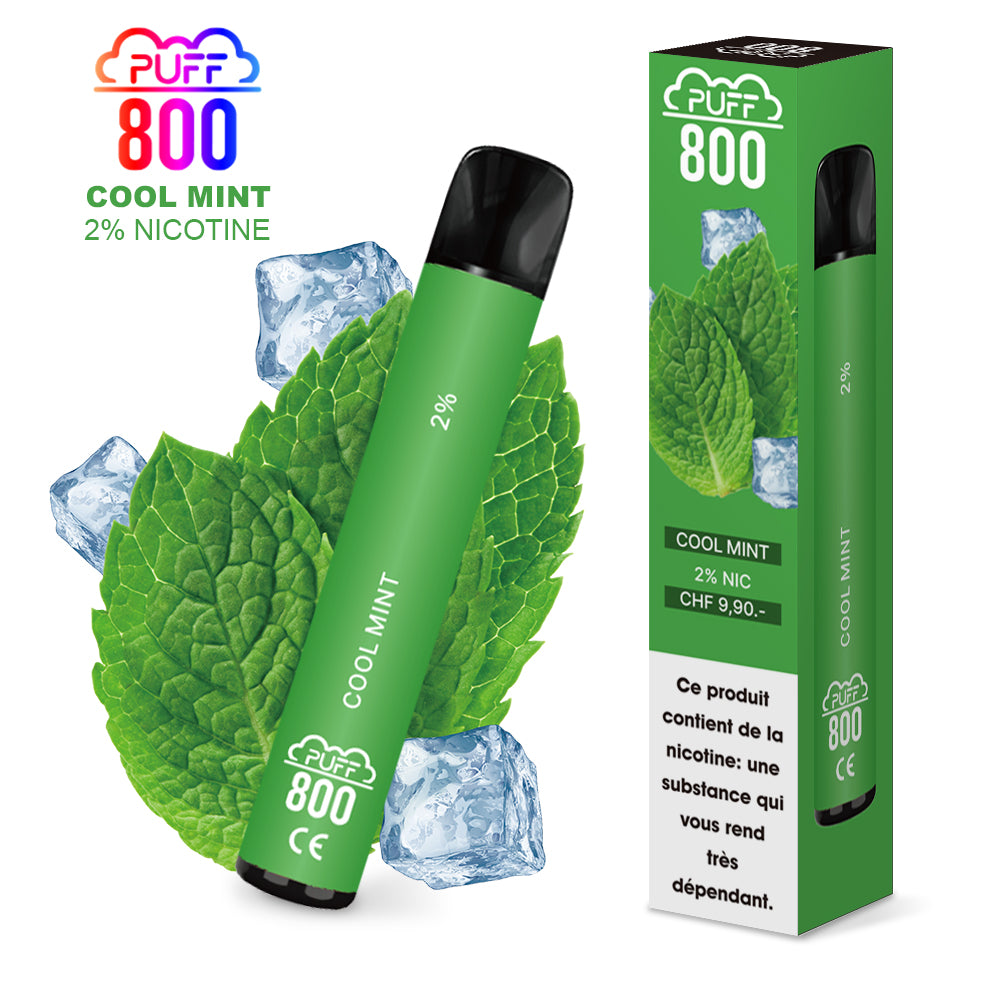 COOL MINT - Puff 800 2% | puff 800 2%,puff 800 2% nicotine,puff8002%