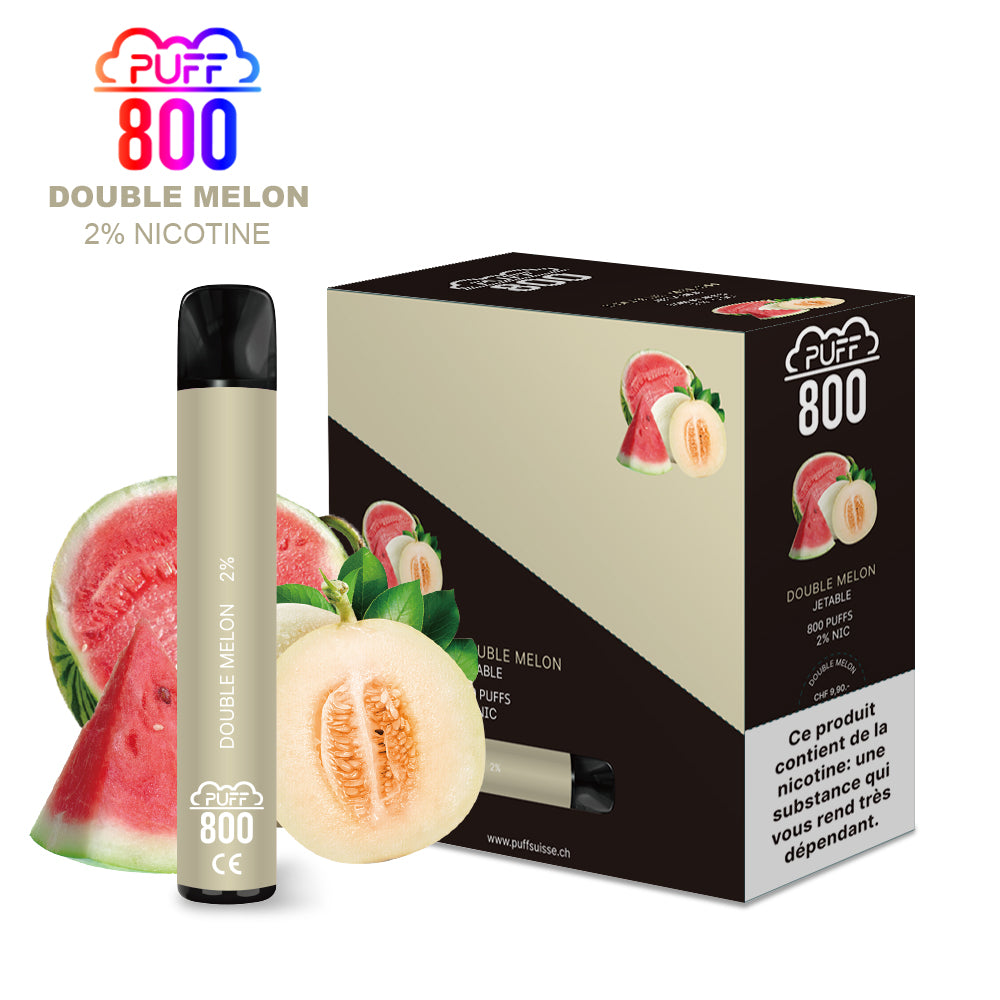 DOUBLE MELON - Puff 800 2% | puff 800 2%,puff 800 2% nicotine,puff8002%