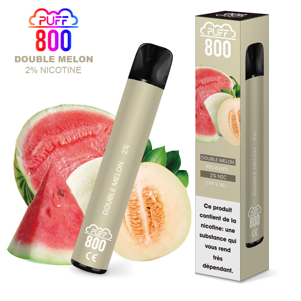 DOUBLE MELON - Puff 800 2% | puff 800 2%,puff 800 2% nicotine,puff8002%