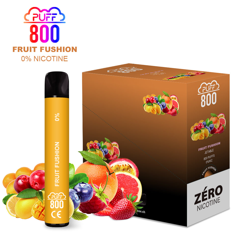 FRUIT FUSHION - PUFF 800 0% | puff 0%,puff 800 2% nicotine,zero nicotine