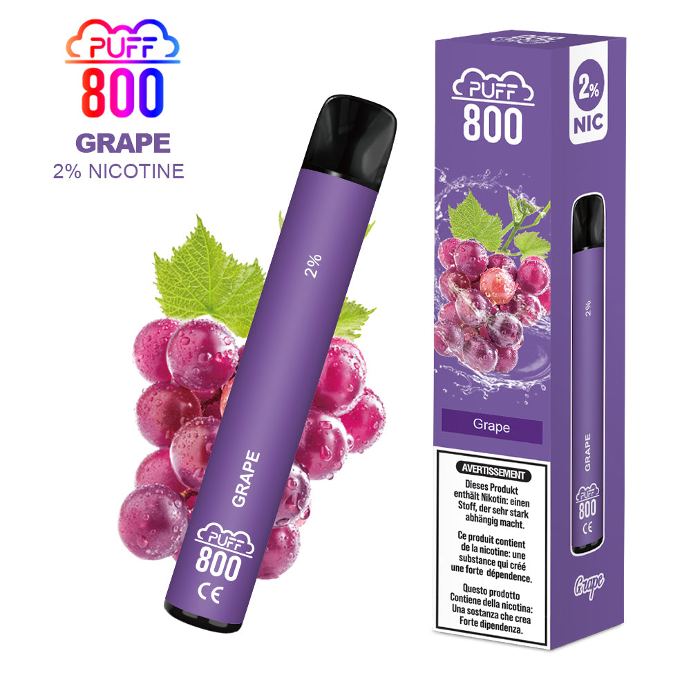 GRAPE - Puff 800 2%