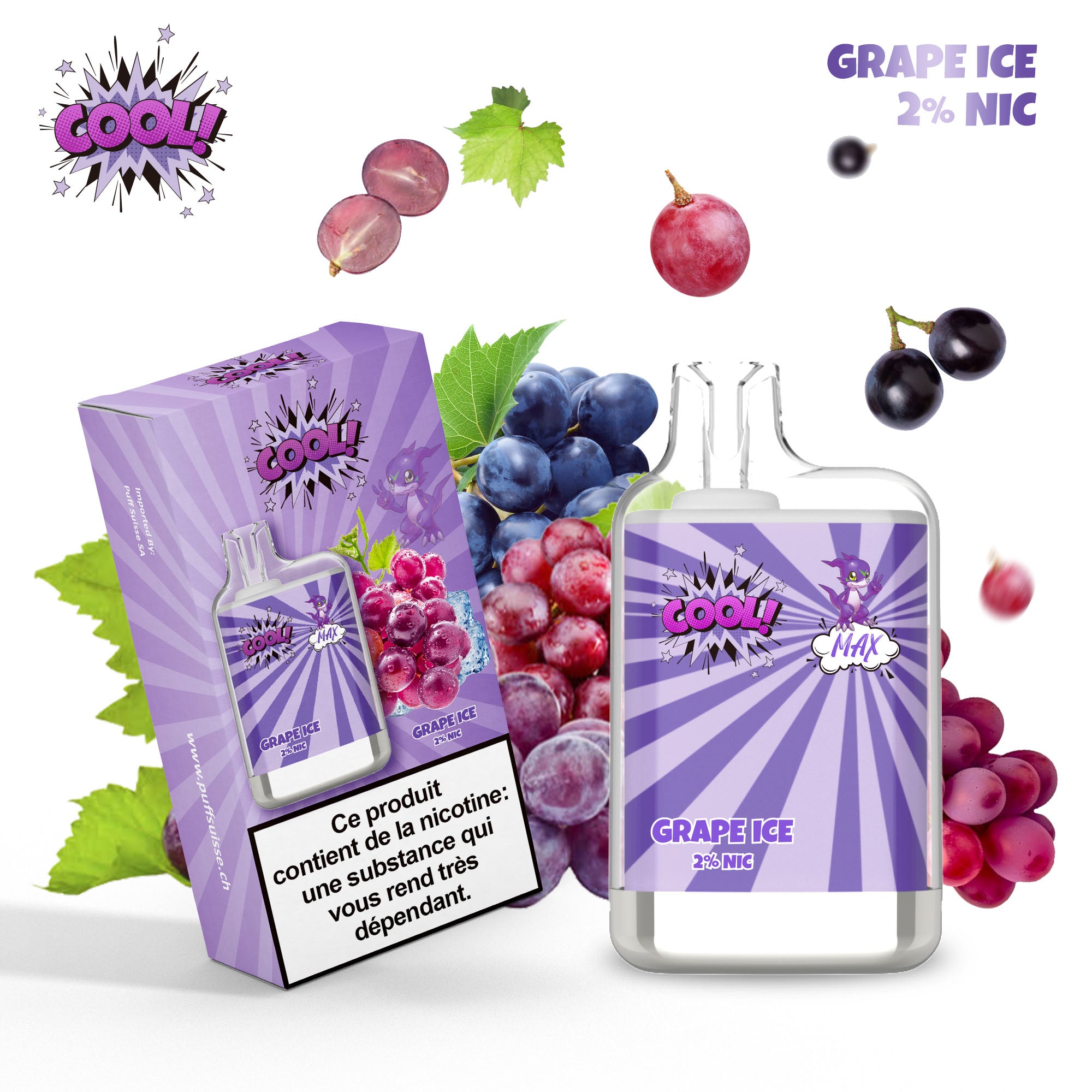 GRAPPA GHIACCIATA - PUFF COOL 2%