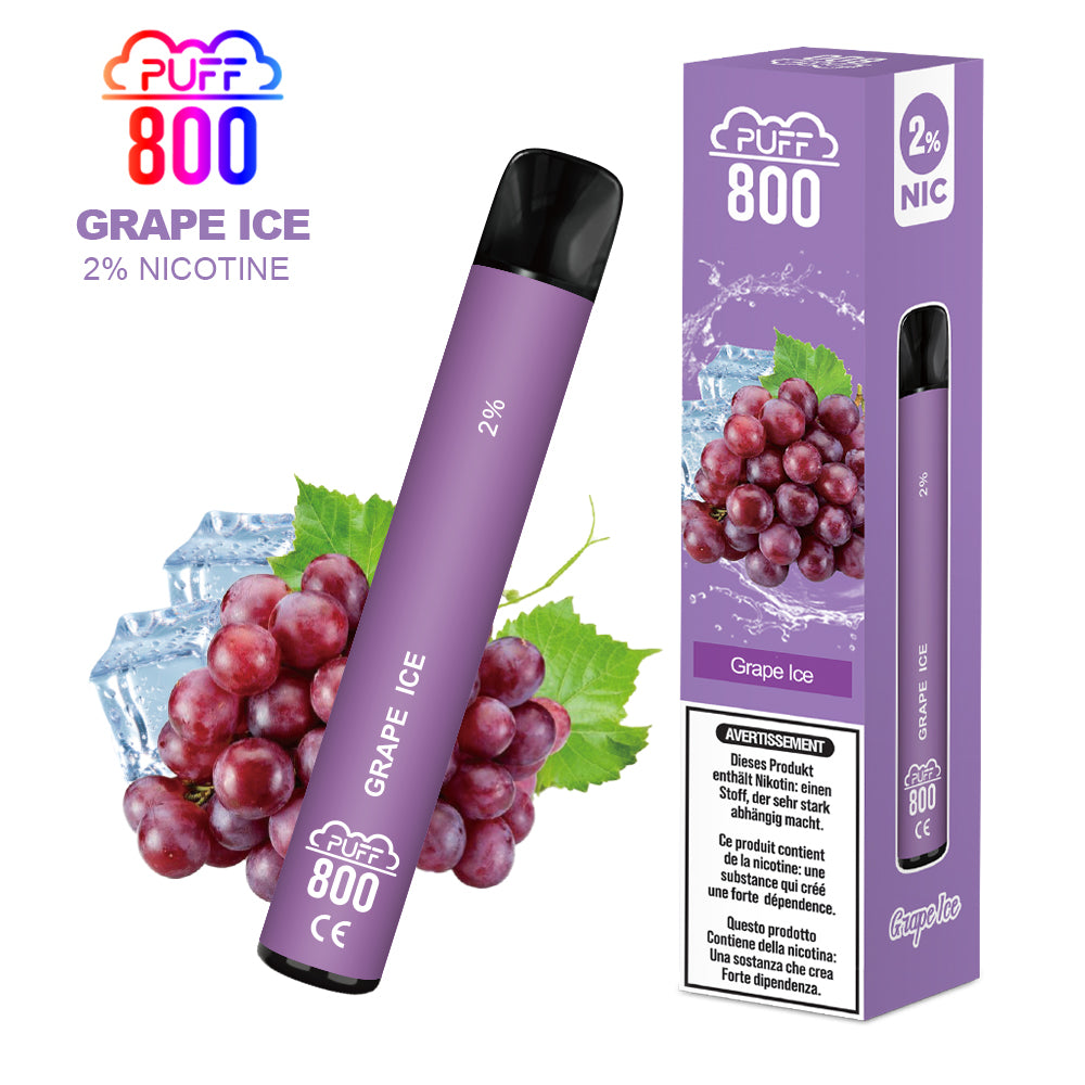 GRAPE ICE - Puff 800 2%