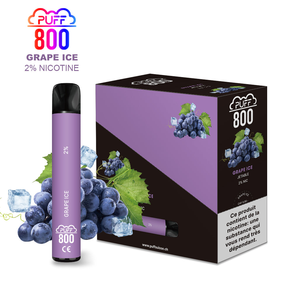 GRAPE ICE - Puff 800 2% | puff 800 2%,puff 800 2% nicotine,puff8002%