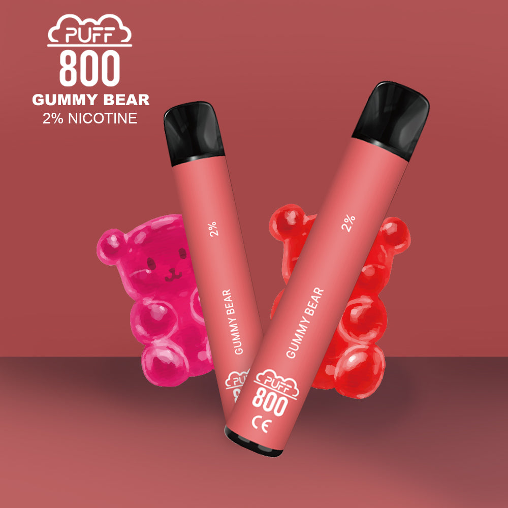 GUMMY BEAR - Puff 800 2% | puff 800 2%,puff 800 2% nicotine,puff8002%