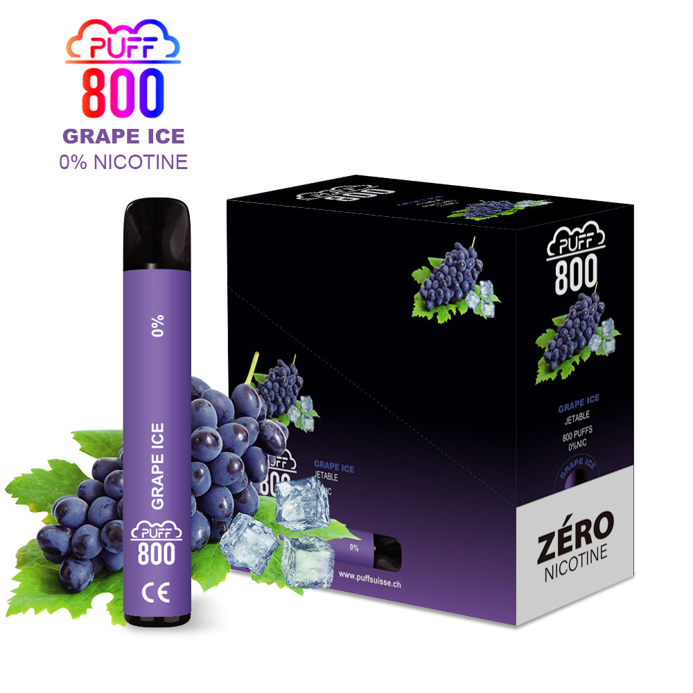 Grape Ice - PUFF 800 0% | puff 0%,puff 800 2% nicotine,zero nicotine