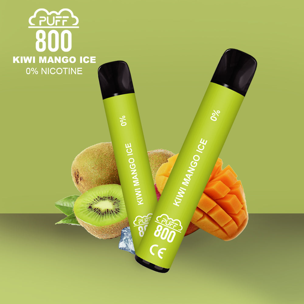 KIWI MANGO ICE - PUFF 800 0% | puff 0%,puff 800 2% nicotine,zero nicotine