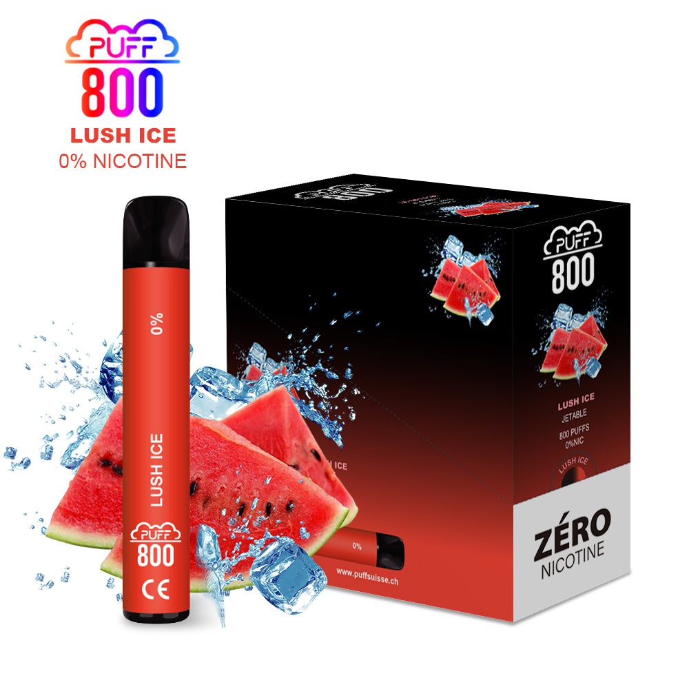LUSH Ice - PUFF 800 0% | puff 0%,puff 800 2% nicotine,zero nicotine