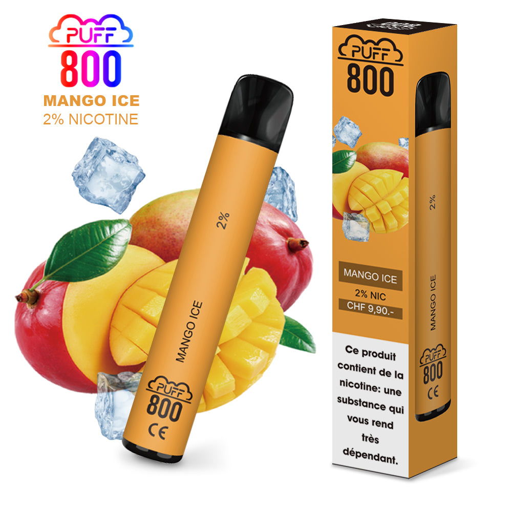 MANGO ICE - Puff 800 2% | puff 800 2%,puff 800 2% nicotine,puff8002%
