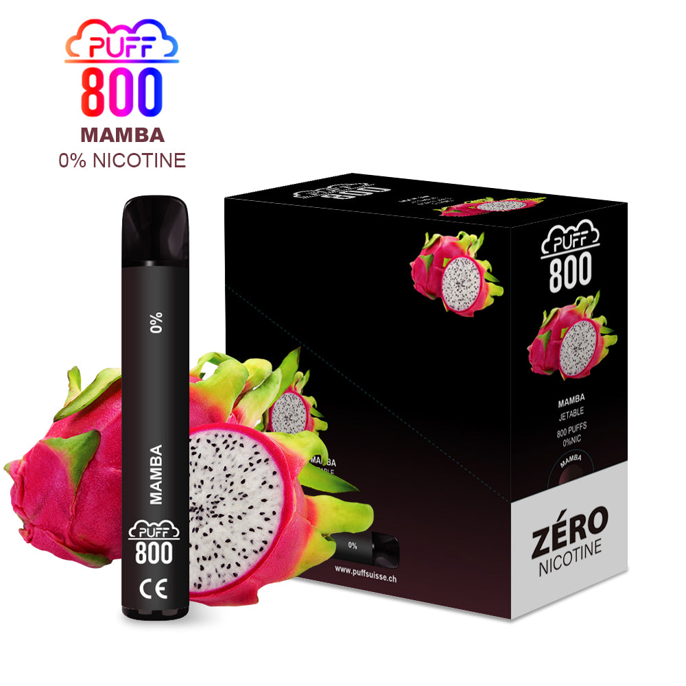 Mamba - PUFF 800 0% | puff 0%,puff 800 2% nicotine,zero nicotine