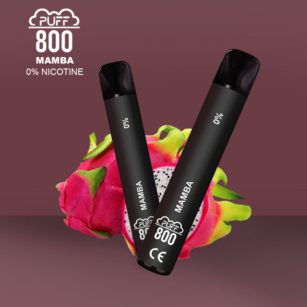 Mamba - PUFF 800 0% | puff 0%,puff 800 2% nicotine,zero nicotine