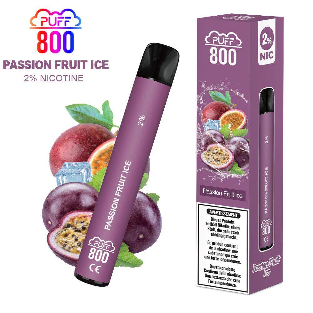 PASSION FRUIT ICE - Puff 800 2%