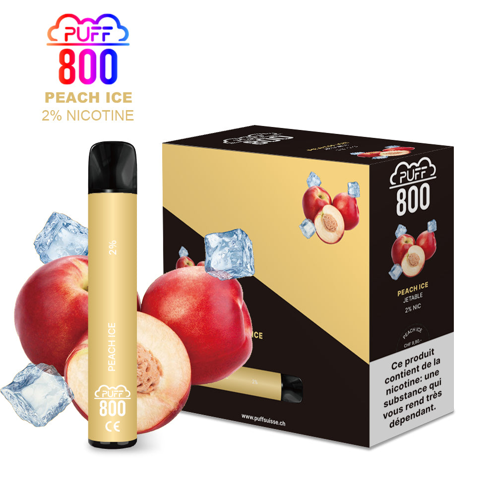 PEACH ICE - Puff 800 2% | puff 800 2%,puff 800 2% nicotine,puff8002%
