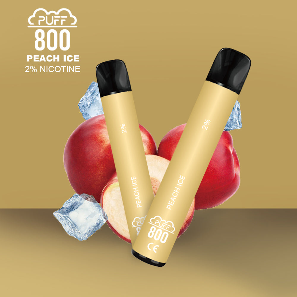 PEACH ICE - Puff 800 2% | puff 800 2%,puff 800 2% nicotine,puff8002%