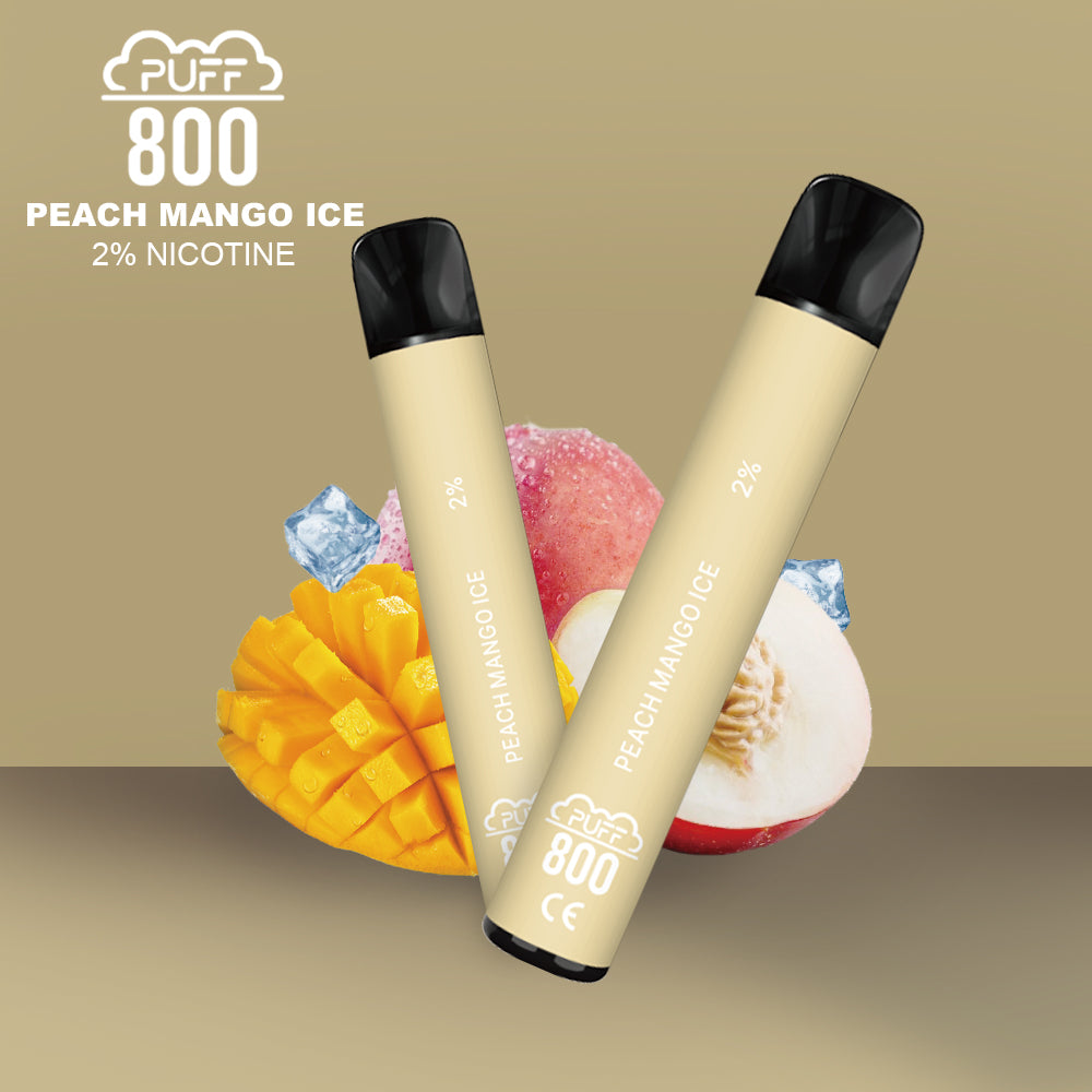 Peach mango ice - Puff 800 2% | puff 800 2%,puff 800 2% nicotine,puff8002%