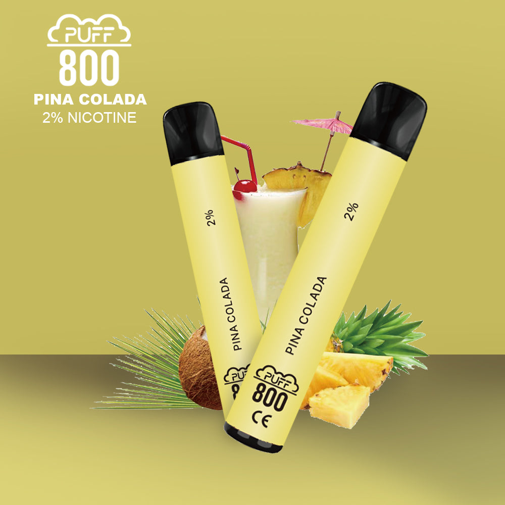 PINA COLADA - Puff 800 2% | puff 800 2%,puff 800 2% nicotine,puff8002%