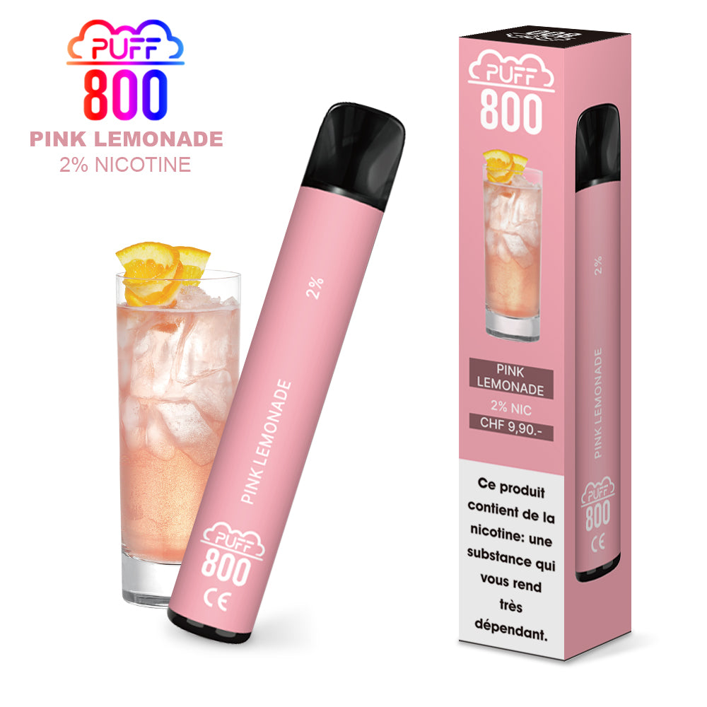 PINK LEMONADE - Puff 800 2% | puff 800 2%,puff 800 2% nicotine,puff8002%