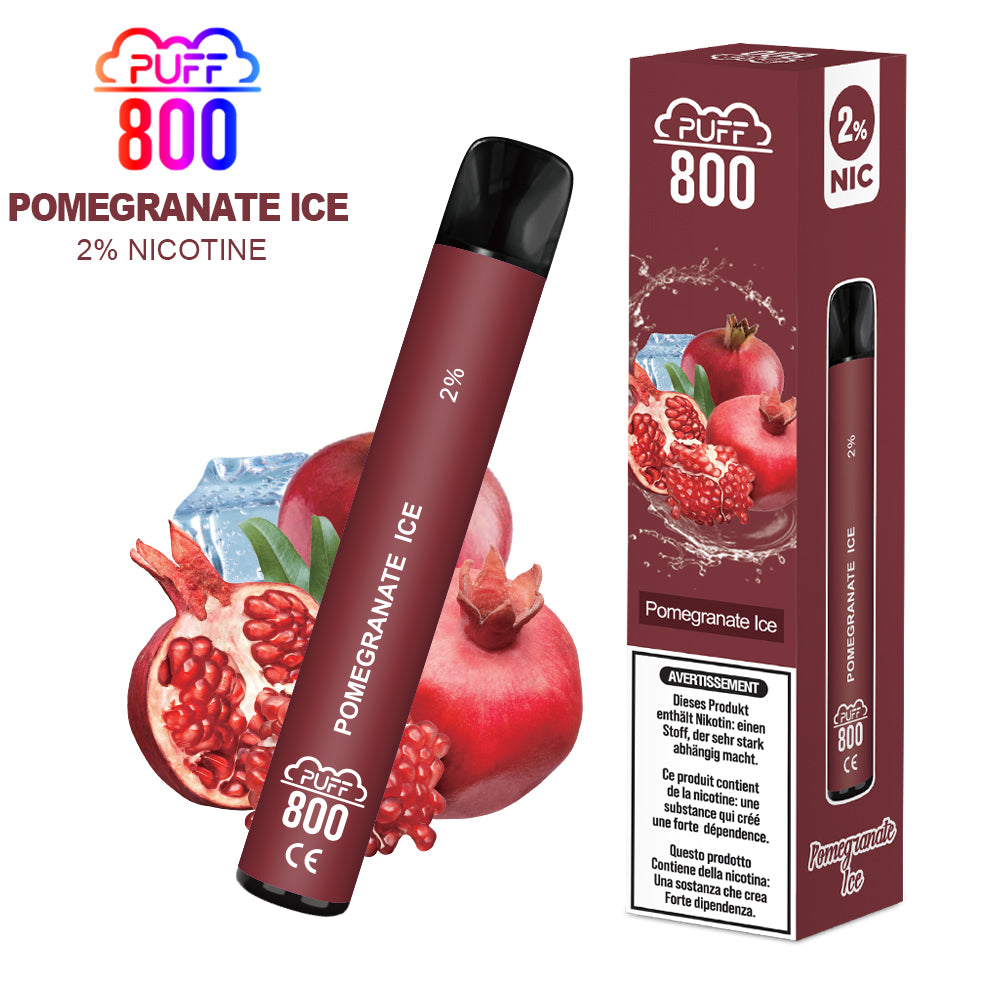 POMEGRANATE ICE - Puff 800 2%