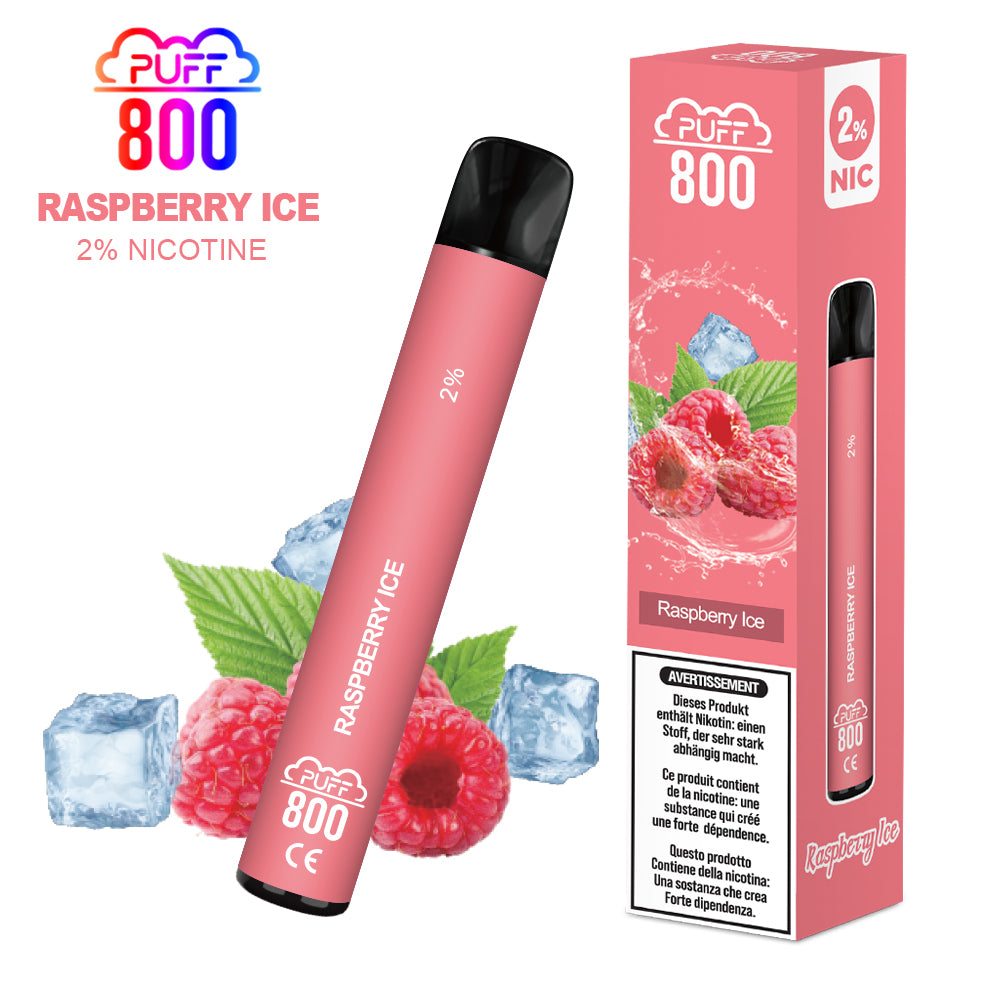RASPBERRY ICE - Puff 800 2%