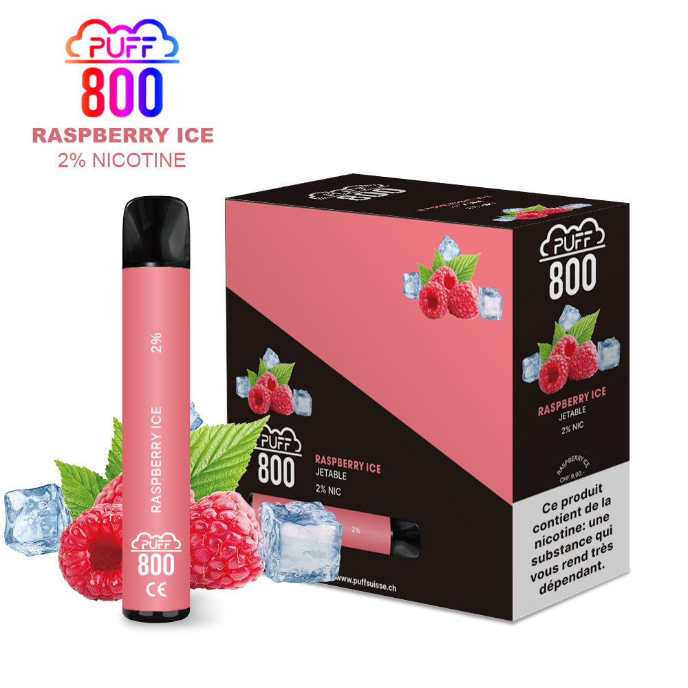 RASPBERRY ICE - Puff 800 2% | puff 800 2%,puff8002%