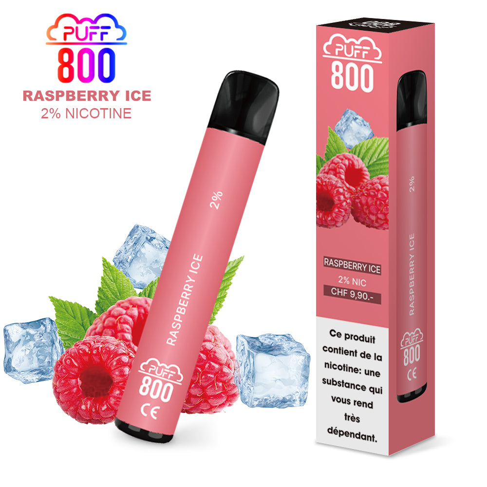 RASPBERRY ICE - Puff 800 2% | puff 800 2%,puff8002%