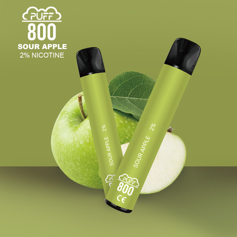 SOUR APPLE - Puff 800 2% | puff 800 2%,puff8002%